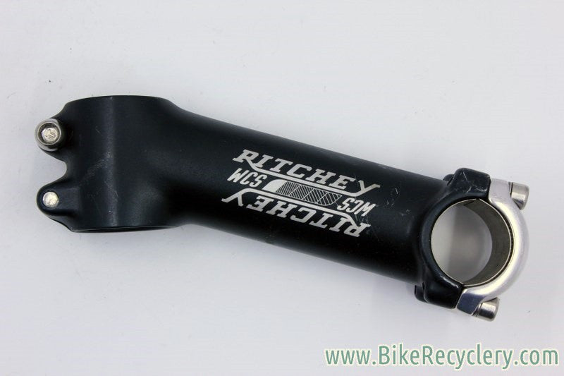 Ritchey WCS Threadless Stem: 110mm x 25.4mm, 1 1/8" Big Drop/Rise, Black/Silver