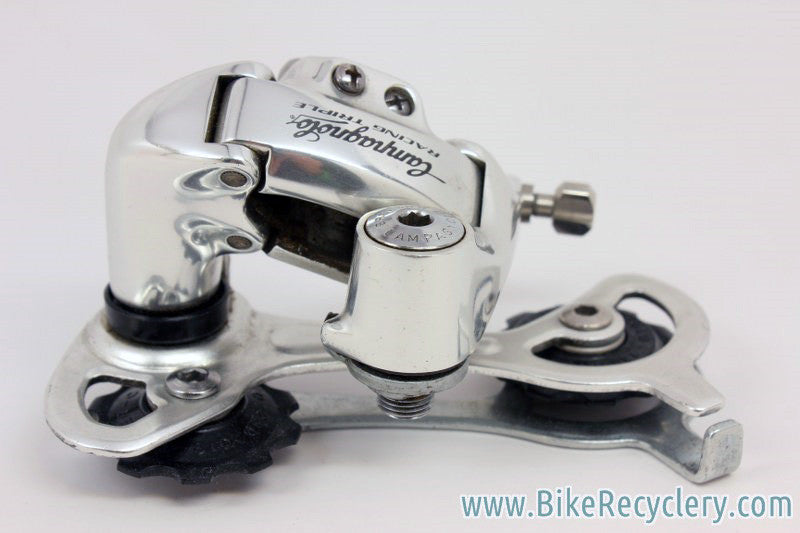 Campagnolo Racing T Rear Derailleur: 1st Gen 8-Speed Triple Long Cage, Near Mint