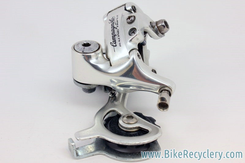 Campagnolo Racing T Rear Derailleur: 1st Gen 8-Speed Triple Long Cage, Near Mint