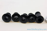 NEW Campagnolo 11-Speed Super Record Chainring Bolts: Black RD-SR200