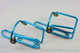 Turquoise Water Bottle Cages: Italian "Elite" (pair)