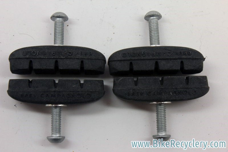 NOS Campagnolo Cantilever Pads, Threaded: For Centaur Euclid Cantilever & U-Brakes (two pairs)