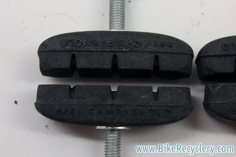 NOS Campagnolo Cantilever Pads, Threaded: For Centaur Euclid Cantilever & U-Brakes (two pairs)