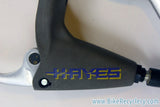 Vintage Hayes Mag G1 Disc Brakes: Purple Logo Dangerboy Levers
