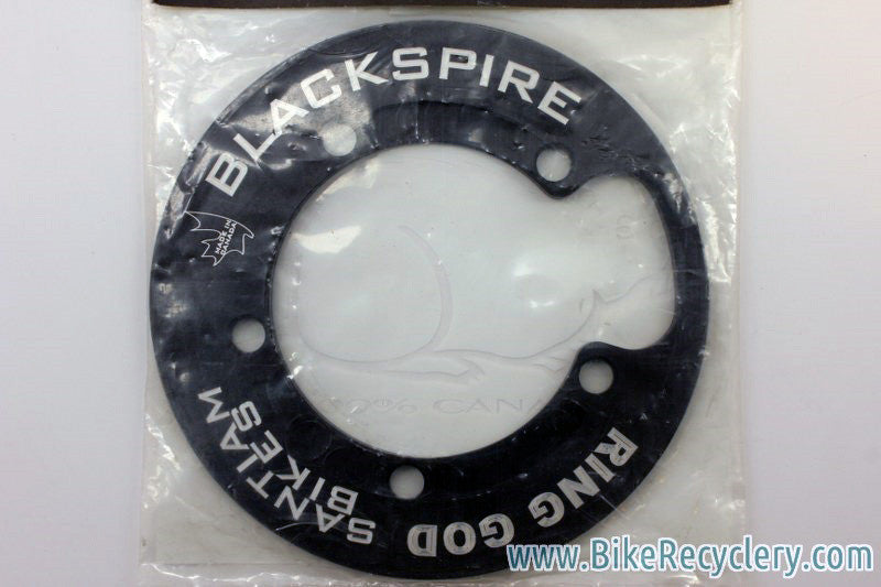 NOS/NIB Blackspire Ring God Bash Guard: 110mm BCD,  36/38t Black