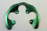 NOS Rock Ring Bash Guard: 1990's Anodized Green, 94mm, 40/42t