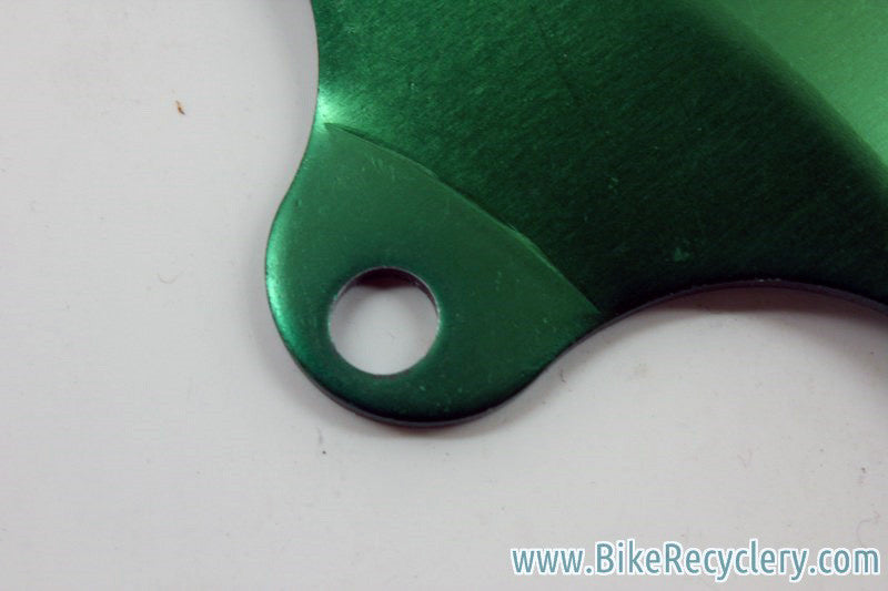 NOS Rock Ring Bash Guard: 1990's Anodized Green, 94mm, 40/42t