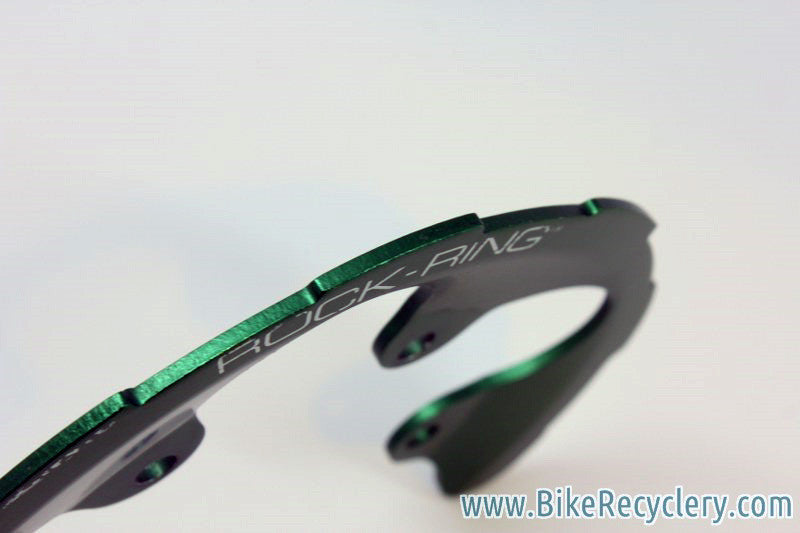 NOS Rock Ring Bash Guard: 1990's Anodized Green, 94mm, 40/42t
