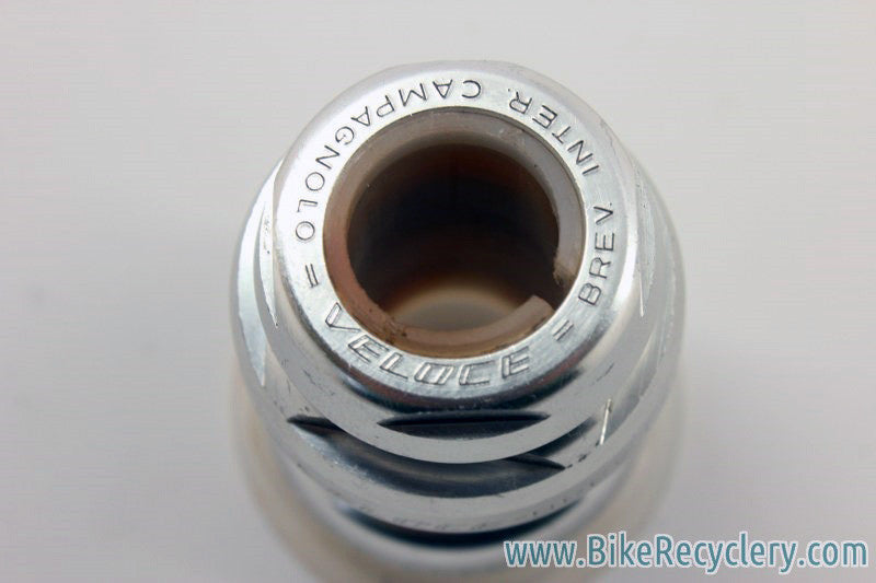 Campagnolo Veloce Threaded 1" Headset: Silver, 1990's, EXC