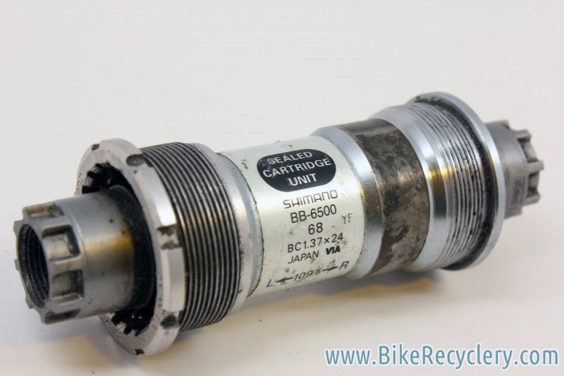 Shimano Ultegra BB-6500 Bottom Bracket: 109.5x68mm, Double, Octalink