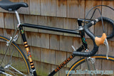 1981 Hetchins Keyhole Spade Custom Road Bike: 55.5cm (c-c), Bob Jackson Built, Top Spec Build, Barely Ridden & Mint, Black w/ Full Chrome Stays/Fork
