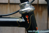 1981 Hetchins Keyhole Spade Custom Road Bike: 55.5cm (c-c), Bob Jackson Built, Top Spec Build, Barely Ridden & Mint, Black w/ Full Chrome Stays/Fork