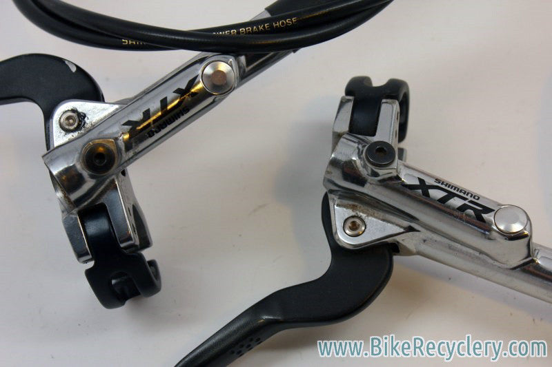 Shimano XTR Trail BR-M985 Disc Brakeset: 160/180mm Rotors, Long Hoses