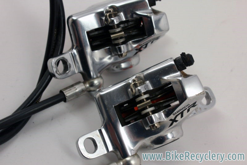 Shimano XTR Trail BR-M985 Disc Brakeset: 160/180mm Rotors, Long Hoses