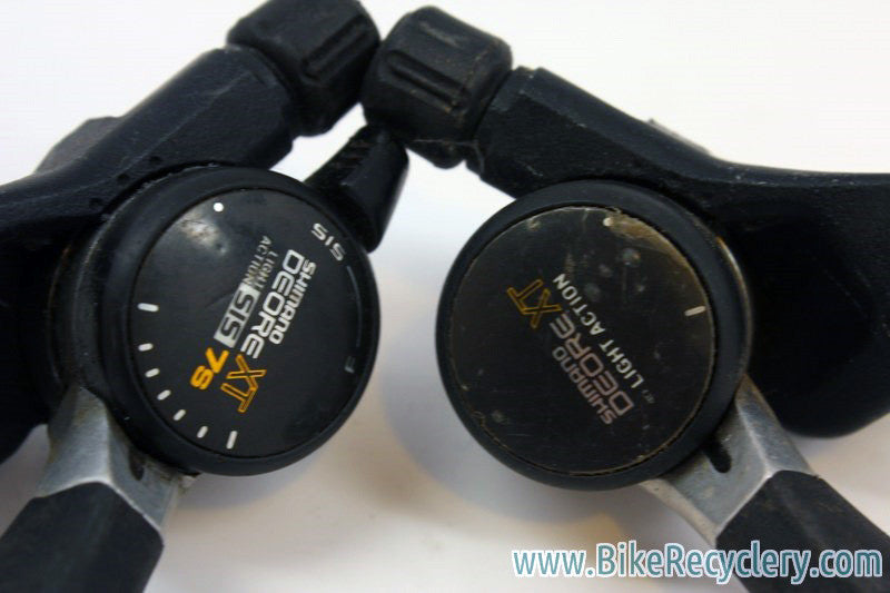 Shimano Deore XT Thumb Shifters: 5/6/7 speed, SL-M732