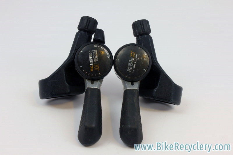 Shimano Deore XT Thumb Shifters: 5/6/7 speed, SL-M732