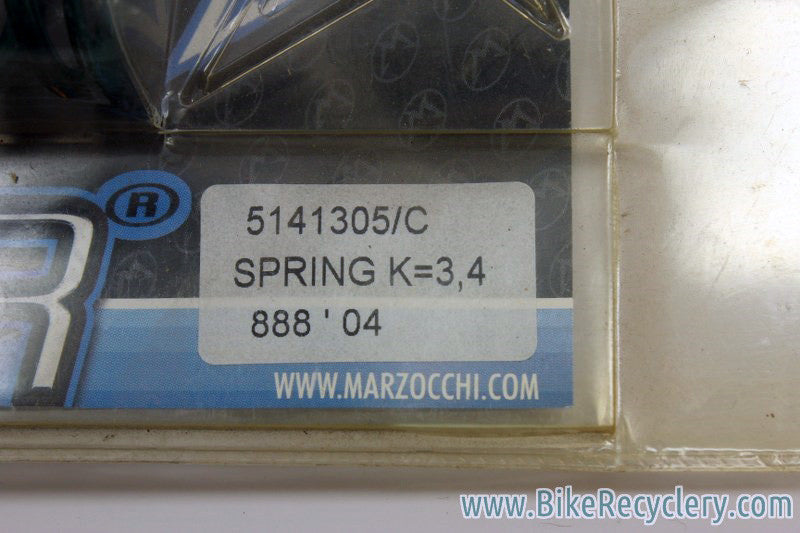 NIB/NOS Marzocchi Bomber 888 Springs (pair): 200mm, Green Firm, 5141305/C
