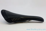 Fizik Gobi Saddle: Black, Kium Rails, 1st Gen EXC+