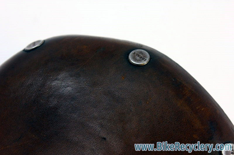 LOVELY Trimmed Ideale 80 Record Leather Saddle: Swallow-Shaped, Show Bike Condition