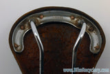 Vintage Brooks Professional Leather Saddle: Brown