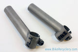 F.B. Ti Bar Ends: Titanium, 1990's, 101g