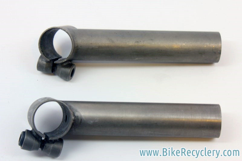 F.B. Ti Bar Ends: Titanium, 1990's, 101g