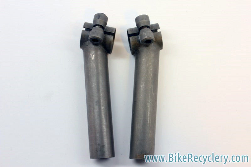 F.B. Ti Bar Ends: Titanium, 1990's, 101g