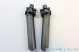 F.B. Ti Bar Ends: Titanium, 1990's, 101g