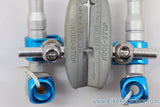 NOS Tektro RBP "Tri Align" Cantilever Brake: SIlver & Blue Ano