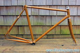 Livery Prototype Track Frame/Fork: Yoke Chainstay, Fancy Lugs & Dropouts, Columbus Steel, 53cm (c-t)