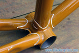 Livery Prototype Track Frame/Fork: Yoke Chainstay, Fancy Lugs & Dropouts, Columbus Steel, 53cm (c-t)