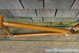 Livery Prototype Track Frame/Fork: Yoke Chainstay, Fancy Lugs & Dropouts, Columbus Steel, 53cm (c-t)