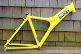 Mountain Cycle MOHO STS Frame: Hardtail, 1990's, Yellow, 18", Rare & Legendary