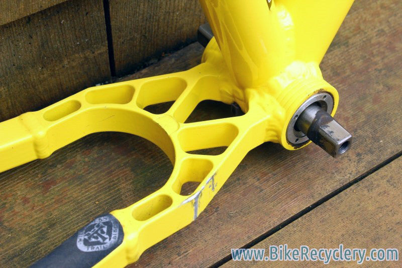 Mountain Cycle MOHO STS Frame: Hardtail, 1990's, Yellow, 18", Rare & Legendary