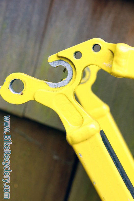 Mountain Cycle MOHO STS Frame: Hardtail, 1990's, Yellow, 18", Rare & Legendary