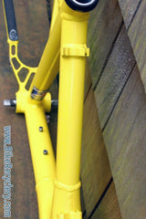 Mountain Cycle MOHO STS Frame: Hardtail, 1990's, Yellow, 18", Rare & Legendary