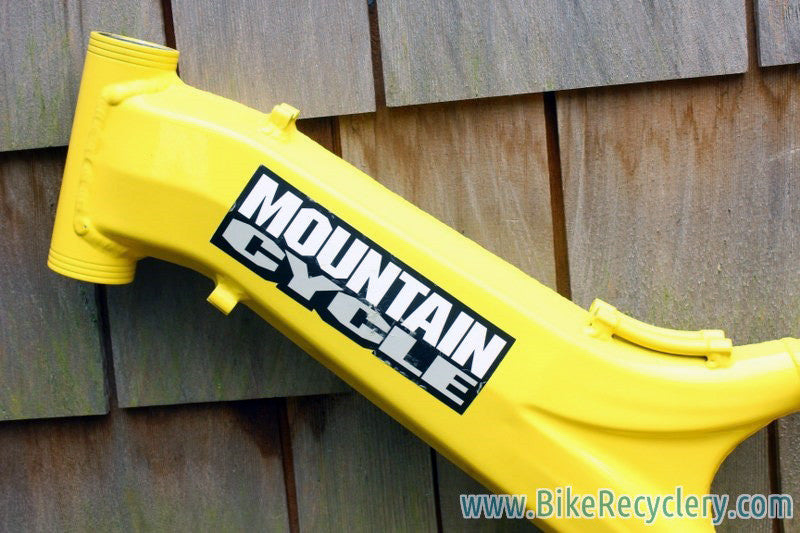 Mountain Cycle MOHO STS Frame: Hardtail, 1990's, Yellow, 18", Rare & Legendary