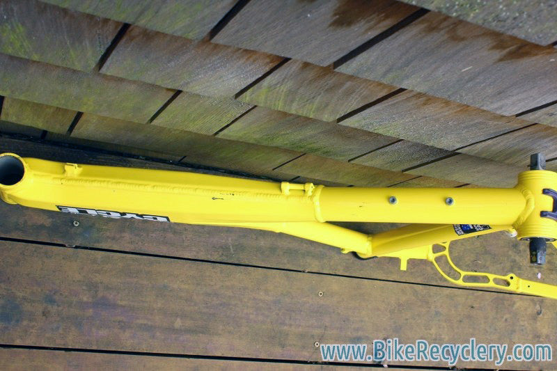 Mountain Cycle MOHO STS Frame: Hardtail, 1990's, Yellow, 18", Rare & Legendary