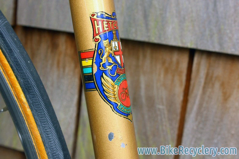 1981 Hetchins Keyhole Spade Custom Road Bike: 55.5cm (c-c), Bob Jackson Built, Top Spec Build, Barely Ridden & Mint, Black w/ Full Chrome Stays/Fork