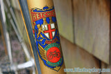 1981 Hetchins Keyhole Spade Custom Road Bike: 55.5cm (c-c), Bob Jackson Built, Top Spec Build, Barely Ridden & Mint, Black w/ Full Chrome Stays/Fork