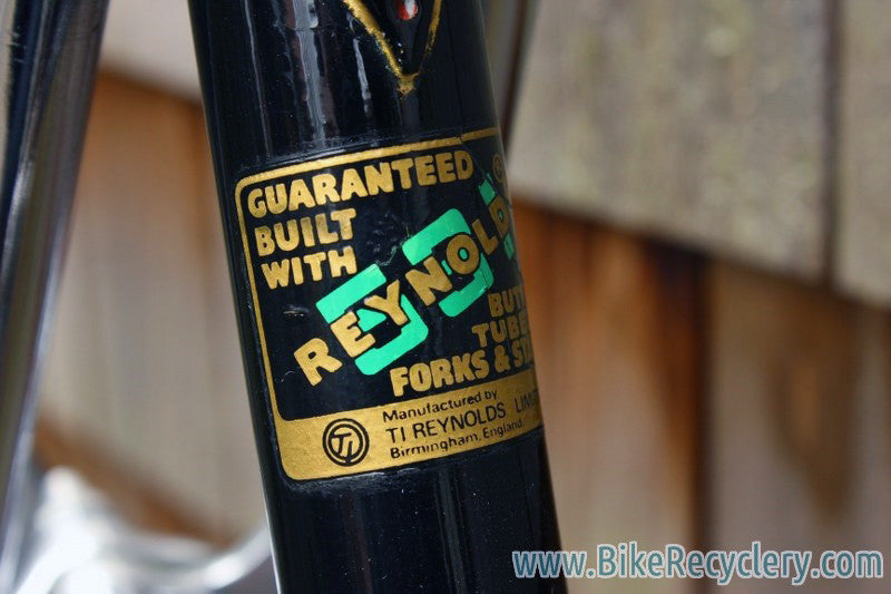 1981 Hetchins Keyhole Spade Custom Road Bike: 55.5cm (c-c), Bob Jackson Built, Top Spec Build, Barely Ridden & Mint, Black w/ Full Chrome Stays/Fork