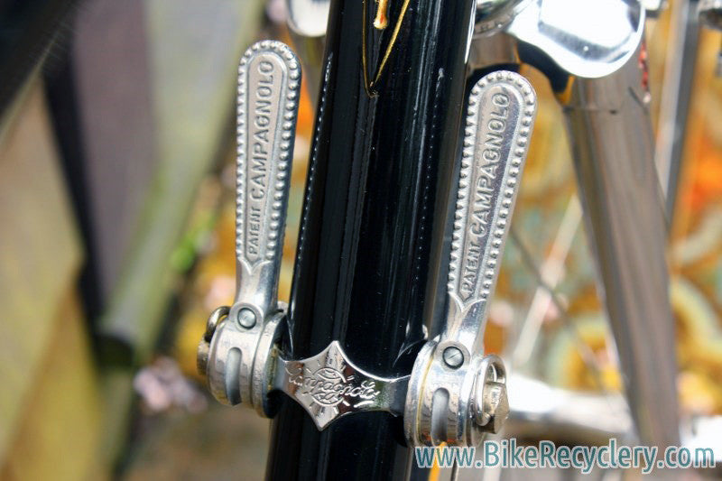 1981 Hetchins Keyhole Spade Custom Road Bike: 55.5cm (c-c), Bob Jackson Built, Top Spec Build, Barely Ridden & Mint, Black w/ Full Chrome Stays/Fork