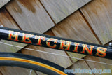 1981 Hetchins Keyhole Spade Custom Road Bike: 55.5cm (c-c), Bob Jackson Built, Top Spec Build, Barely Ridden & Mint, Black w/ Full Chrome Stays/Fork