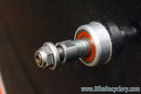 Vintage HED Disc Carbon Rear Wheel: Tubular, 126mm