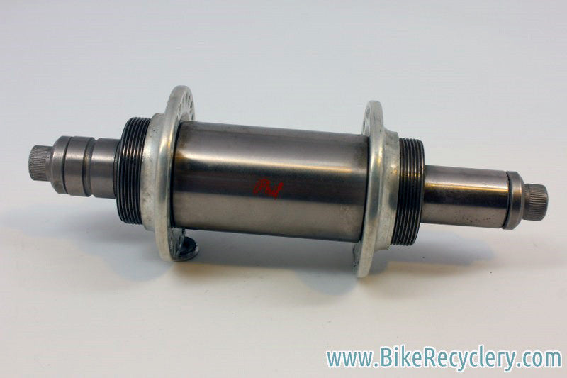 Vintage Phil Wood Tandem Rear DISC Hub: 140mm, 48H, Flip-Flop, Low Flange, Stainless Steel, Bolt on 1970's NM