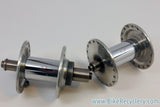Vintage Phil Wood HIGH FLANGE Road Hubset: 120mm, 36H RARE