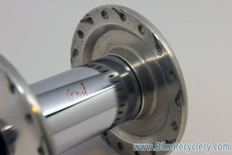 Vintage Phil Wood HIGH FLANGE Road Hubset: 120mm, 36H RARE