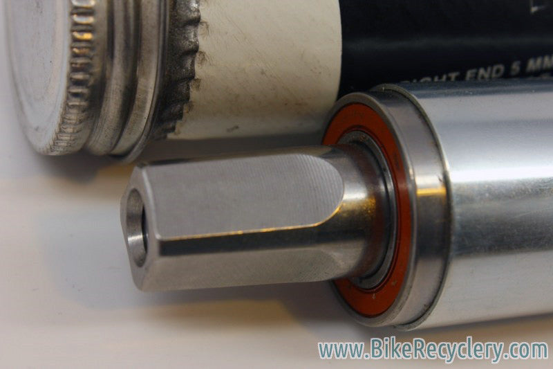 NIB/NOS Vintage 1st/2nd Gen Phil Wood Bottom Bracket: 123mm, R+5, JIS