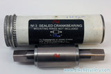 NIB/NOS Vintage 1st/2nd Gen Phil Wood Bottom Bracket: 125.5mm, R+5, ISO Square Taper