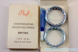 NIB/NOS Phil Wood Bottom Bracket Cups / Rings: British / English Thread, 1980's
